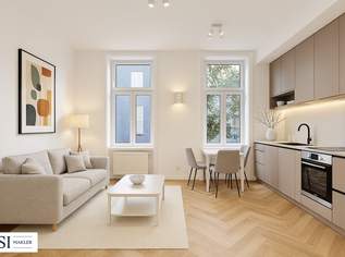 Modernes City-Apartment mit Altbauflair – sofort beziehbar!, 279000 €, Immobilien-Wohnungen in 1090 Alsergrund