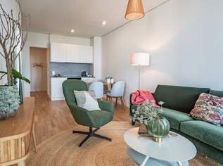 2-Zi.-Erstbezug mit Loggia & Rooftop Pool | TOWER HOMES im V22, 1255 €, Immobilien-Wohnungen in 1220 Donaustadt