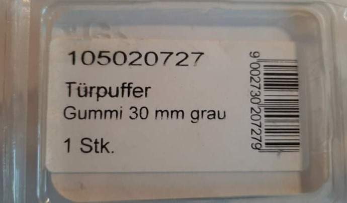 TÜRSTOPPER / TURPUFFER 4 Stück
