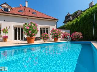 Exklusive Villa mit privatem Pool und idyllischem Garten in Toplage von Wien-Hietzing!, 2450000 €, Immobilien-Häuser in 1130 Hietzing