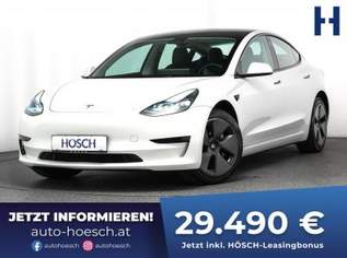 Model 3 Standard PANO LEDER ASSISTENZ WENIG KM, 30990 €, Auto & Fahrrad-Autos in 2512 Katastralgemeinde Tribuswinkel