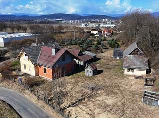 Klagenfurt Süd, Liegenschaft mit ca. 2.712m², super Lage, viel Sonne, 269000 €, Immobilien-Häuser in 9020 