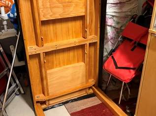 Holztisch mit 4 Sessel Kernbuche massiv