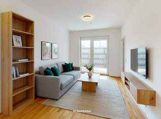 Hochwertige 2-Zimmer-Wohnung im Grazer Bezirk Puntigam - Wohnen im Brauquartier!, 724.06 €, Immobilien-Wohnungen in 8055 