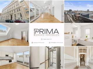++ TRAUMHAFT über WIEN ++ DREI Zimmer mit DACHTERRASSE, 2899 €, Immobilien-Wohnungen in 1060 Mariahilf