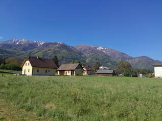 Sonniger, ebener Baugrund mit Petzenblick nahe Kulturstadt Bleiburg, 54000 €, Immobilien-Grund und Boden in 9150 Loibach