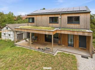 Neuwertiges Einfamilienhaus mit überdachter Terrasse und großzügiger Garage, 560000 €, Immobilien-Häuser in 4212 Achleiten