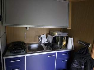 Feststehender Wohnwagen am Irsee