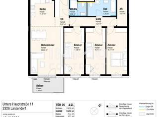 Gut geschnittene 4 Zimmer Wohnung, 515000 €, Immobilien-Wohnungen in 2326 Gemeinde Lanzendorf Gut geschnittene 4 Zimmer Wohnung, 515000 €, Immobilien-Wohnungen in 2326 Gemeinde Lanzendorf