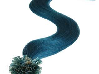 25 Gramm Echthaar Extensions um 30,00€ - Haarverlängerung Strähnen Blau, 30 €, Marktplatz-Beauty, Gesundheit & Wellness in 1210 Floridsdorf