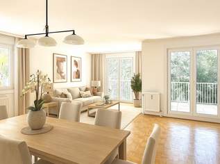 Exklusive 4-Zimmer-Wohnung mit großzügiger Freifläche ins Grüne in Bestlage Neustift am Walde, 799000 €, Immobilien-Wohnungen in 1190 Döbling