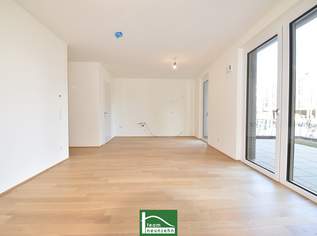 „Hirschfeld – Naturnah wohnen“ – Niedrig-Energie-Standard-Neubau in begehrter Grün-Ruhelage! - JETZT ZUSCHLAGEN, 468600.07 €, Immobilien-Wohnungen in 1210 Floridsdorf