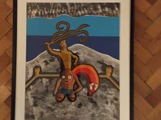 Bild "Feuer", 110 €, Marktplatz-Antiquitäten, Sammlerobjekte & Kunst in 1030 Landstraße