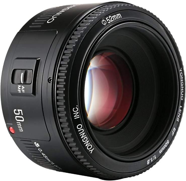 Objektiv NY 50/1,8 für Canon EFs