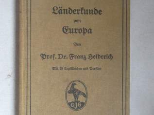 Länderkunde von Europa 1926, 3 €, Marktplatz-Bücher & Bildbände in 4090 Engelhartszell an der Donau