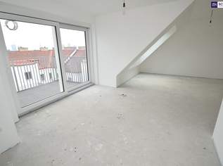 Stadtleben mit Weitblick – Helle Dachgeschosswohnung mit Sonnenbalkon - Nahe Hauptbahnhof - Überzeugen Sie sich selbst von dieser Immobilie!, 429000 €, Immobilien-Wohnungen in 1100 Favoriten