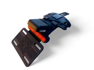 Harley Davidson Kennzeichenhalter Softail Slim Fat Boy Strret Bob