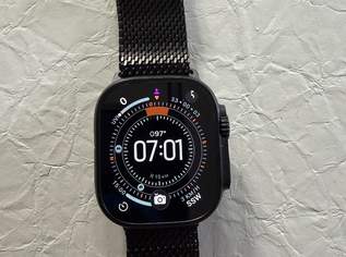 Apple Watch Ultra 3 - Titan Schwarz + 3 Premium-Armbänder - Top Zustand, 740 €, Marktplatz-Computer, Handys & Software in 3021 Pressbaum
