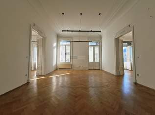 ALTBAU-JUWEL: Repräsentatives 8-Zimmer-Büro beim Schwarzenbergplatz - VIDEO verfügbar !, 9923 €, Immobilien-Gewerbeobjekte in 1040 Wieden
