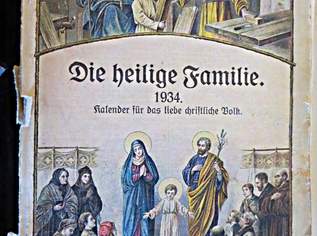 Kalender vintage 1934 die heilige Familie, 20 €, Marktplatz-Antiquitäten, Sammlerobjekte & Kunst in 7471 Rechnitz