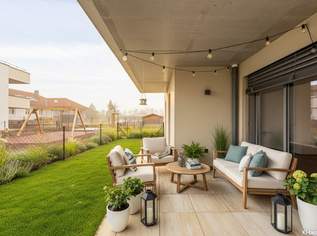 PROVISIONSFREI! Ideal geschnittene 3-Zimmer-Wohlfühlwohnung mit Garten | Bezugsfertig, 396000 €, Immobilien-Wohnungen in Niederösterreich