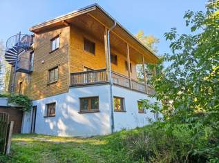 Wohnen und Arbeiten unter einem Dach in urgemütlichem Holzblockhaus in idyllischer Grünruhelage in Maria Anzbach, 849000 €, Immobilien-Häuser in 3034 Unter-Oberndorf Wohnen und Arbeiten unter einem Dach in urgemütlichem Holzblockhaus in idyllischer Grünruhelage in Maria Anzbach, 849000 €, Immobilien-Häuser in 3034 Unter-Oberndorf