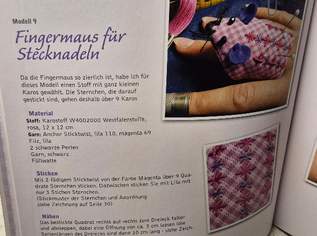 Sticken auf Vichy Karo