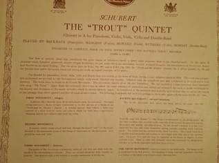 Forellenquintett von Schubert auf Schellack-Schallplatten