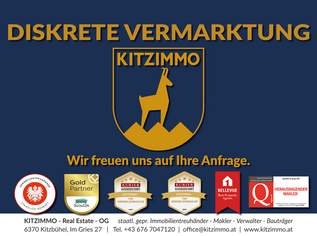 Hausanteil mit exklusiven 2 Wohnungen, 1490000 €, Immobilien-Häuser in 6372 Gemeinde Oberndorf in Tirol