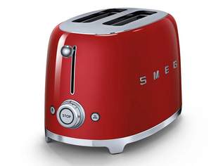 SMEG Toaster 2-Schlitz Toaster Rot, 70.45 €, Haus, Bau, Garten-Haushaltsgeräte in Österreich