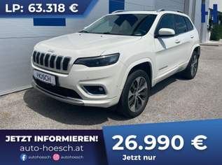 Cherokee 2.2 Diesel Overland AWD Aut. 8-FACH PANO SITZLÜFTUNG, 26990 €, Auto & Fahrrad-Autos in 4061 Pasching