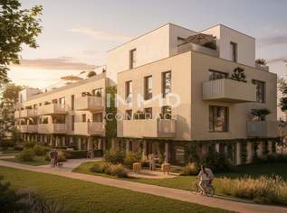 Moderne 4-Zi-Erdgeschoßwohnung mit Garten, Terrasse & Garage in 1220 Wien – Erstbezug!, 466500 €, Immobilien-Wohnungen in 1220 Donaustadt