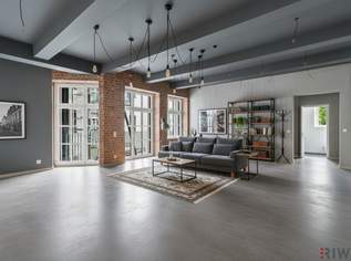 **Industria LOFT mit 4,5m Raumhöhe in ehemaliger Schuhfabrik**, 890000 €, Immobilien-Wohnungen in 1070 Neubau
