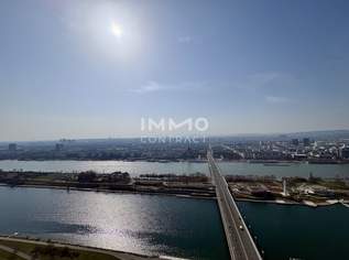 TOP-Ausblick 39. Stock (Erstbezug): Doorman, Spa, Lounges im Gebäude, 1099900 €, Immobilien-Wohnungen in 1220 Donaustadt