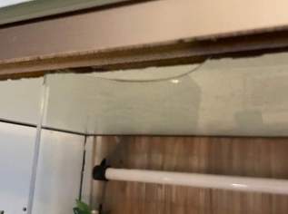 Terrarium 119 x 52,5 x 100cm.