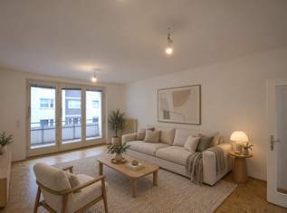 3-Zimmer-Wohnung mit Loggia, 82m², nahe dem Donaukanal, 395000 €, Immobilien-Wohnungen in 1200 Brigittenau