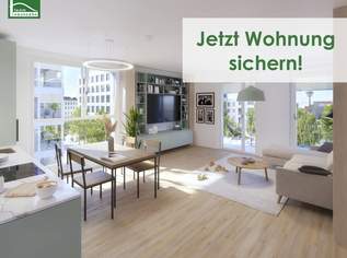 Neue Gründerzeit – Village im Dritten: 2-Zimmer-Wohnung mit Grünblick & Lifestyle, 1149 €, Immobilien-Wohnungen in 1030 Landstraße