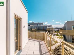 Sonnige 3.Zimmer-Wohnung mit Balkon mit hervorragender Ausstattung (Geothermie, 2,6m Raumhöhe, Sonnenschutz, uvm.) - Provisionsfrei, 425000 €, Immobilien-Wohnungen in 1210 Floridsdorf