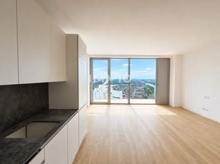 DC2 Tower: Erstbezug mit 14m2 Loggia – Stilvolle 2-Zimmer-Wohnung, 1700 €, Immobilien-Wohnungen in 1220 Donaustadt