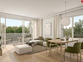 Naturnahes Wohnen in Gunskirchen - geförderte Mietwohnungen in moderner Hybridbauweise, 850.76 €, Immobilien-Wohnungen in 4623 Gunskirchen