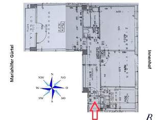 I N V E S T I T I O N ODER E I G E N H E I M in Top Lage!! U6 in 2 Minuten!, 396000 €, Immobilien-Wohnungen in 1060 Mariahilf