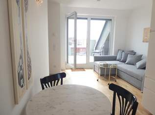 Ready-to-move-in!!! Modern-möblierte Dachgeschoßwohnung mit großer Terrasse!, 1295 €, Immobilien-Wohnungen in 1160 Ottakring