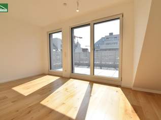 Atemberaubende Vorsorgewohnung (Nettopreis) im DG mit 3.Terrassen und einen fabelhaften Fernblick - sofort vermietbar in U1-Nähe. - WOHNTRAUM, 461575.92 €, Immobilien-Wohnungen in 1220 Donaustadt