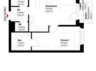2-Zimmer-Wohnung inkl hochwertiger Markenküche mit Geschirrspüler und Mikrowelle und Kellerabteil / ALF44 Top 2-08, 949 €, Immobilien-Wohnungen in 1220 Donaustadt 2-Zimmer-Wohnung inkl hochwertiger Markenküche mit Geschirrspüler und Mikrowelle und Kellerabteil / ALF44 Top 2-08, 949 €, Immobilien-Wohnungen in 1220 Donaustadt