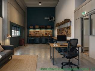 Ebenerdige Halle | modernes, repräsentatives Gelände | nutzbar als Werkstatt, Lager oder Büro | beheizt & mit Wasseranschluss, 14 €, Immobilien-Gewerbeobjekte in 2100 Korneuburg