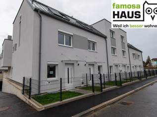 Provisionsfrei: Niedrigenergie-Reihenhaus mit Solar/Luftwärmepumpe, Keller, Garten und Dachterrasse, 859900 €, Immobilien-Häuser in 1230 Liesing