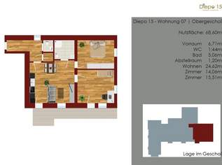 ++RUHIGE LAGE++ Schöne geförderte 3-Zimmer-Wohnung mit Balkon, in St. Radegund, 725.51 €, Immobilien-Wohnungen in 8061 Sankt Radegund bei Graz