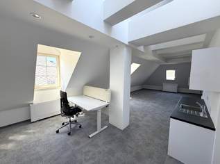Modernes, loftartiges City-Büro im DG - Am Heumarkt gegenüber vom Stadtpark, 1000 €, Immobilien-Gewerbeobjekte in 1030 Landstraße