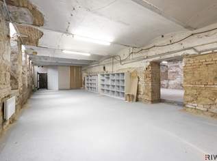 165 m2 Souterrain LAGER in der EMBELGASSE // zugehöriges WC + DUSCHE, 690 €, Immobilien-Gewerbeobjekte in 1050 Margareten