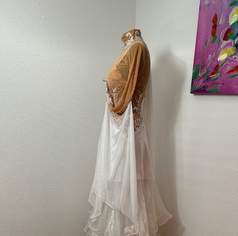 Wunderschönes Turniertanz-Kleid - Größe S/36